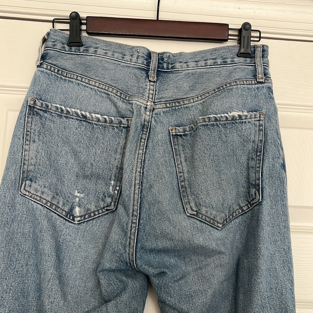 AGOLDE Riley High Rise Crop Pant - distressed - Picture 9 of 13